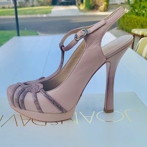 JOAN & DAVID, Dareith Heels, Lt Pink Brand New